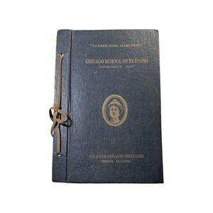 Vintage Chicago‎ School of Nursing Lesson Book 1920